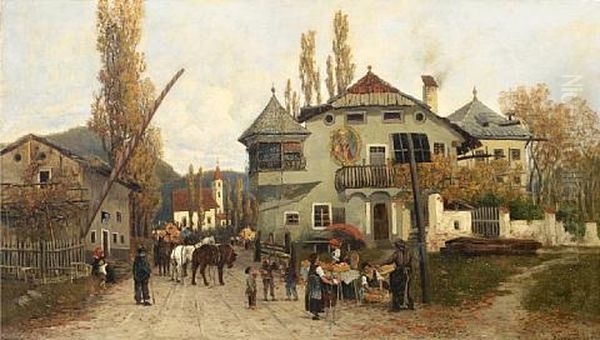 Orange Sellers - view 1