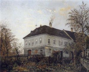 Wohnhaus Mit Garten, Aus Der Umgebung Von St. Polten by Theodor von Hoermann