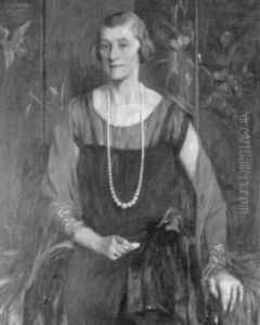 Portrat Einer Dame by Carl Horn