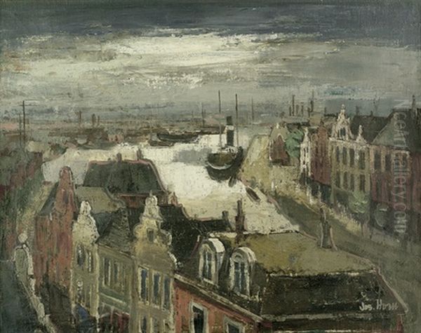 Lubecker Hafen (+ Another Drawing; 2 Works) - view 1