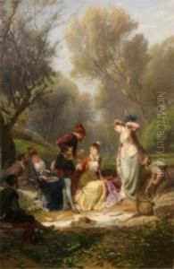 Le Dejeuner Champetre by Henri Baron