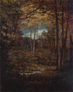 Autumn Woods And Meadows by William Cornelius Van Horne