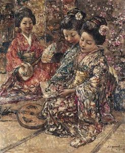 Japanese Geisha Girls