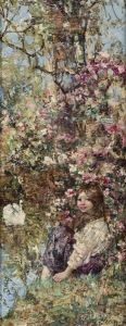 A Quiet Nook by Edward Atkinson Hornel