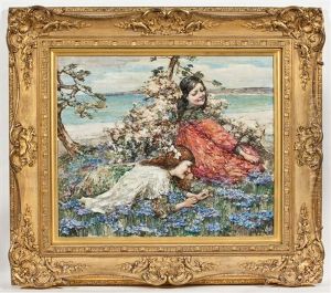 The Small Butterfly At Brighouse Bay by Edward Atkinson Hornel