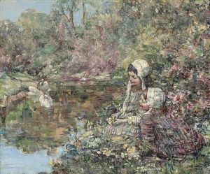 The Lake Woods by Edward Atkinson Hornel