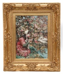 Swan Lake by Edward Atkinson Hornel