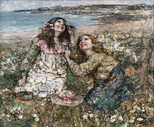 The Song Of The Skylark, Kirkcudbright Bay by Edward Atkinson Hornel