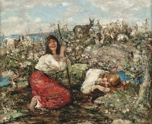 The Young Goatherds - view 1