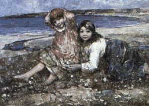 Gathering Daisies, Brighouse Bay