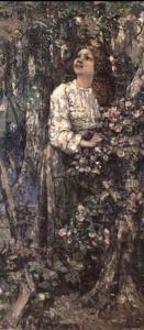 The Lark's Song by Edward Atkinson Hornel