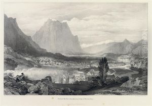 Views In The Department Of The Isere And The High Alps by Frederick John Baron Monson