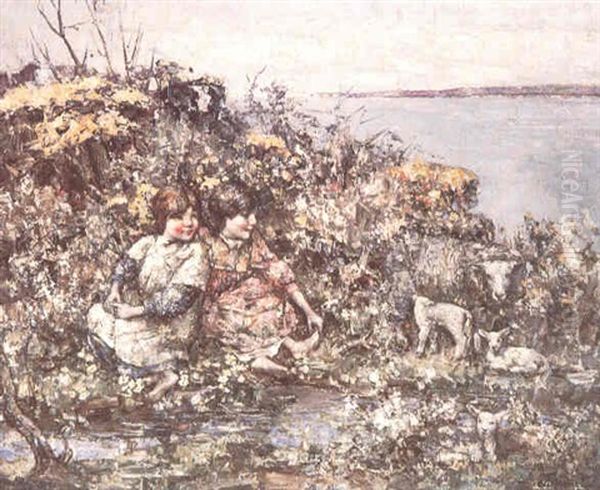 Springtime, Brighouse Bay - view 1