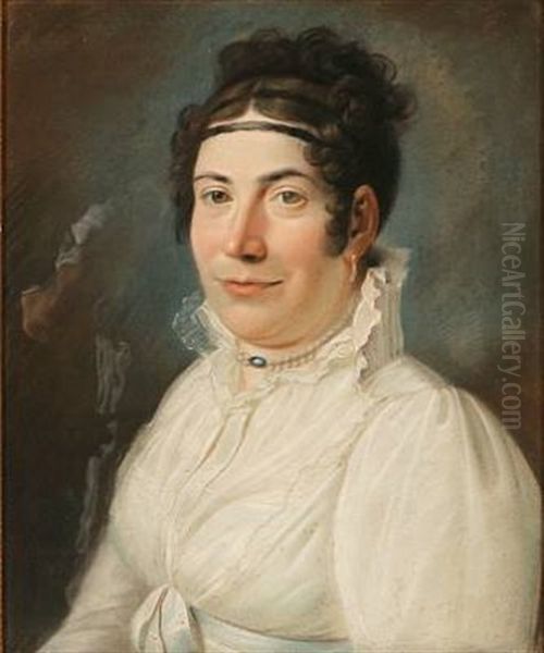 Portraits Of A Danish Married Couple (pair) - view 1