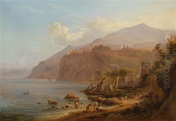 Italian Coastal Landscape - view 1
