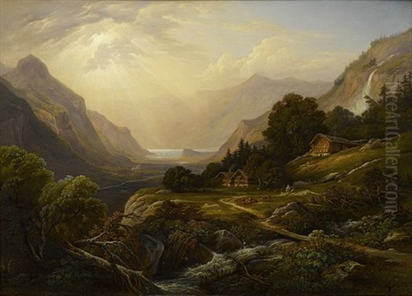 Landschaft Im Berner Oberland - view 1