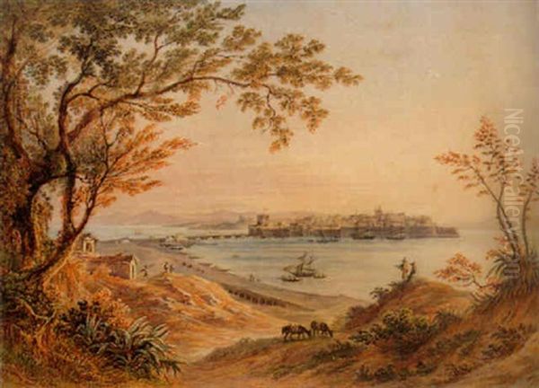 Blick Auf Italienische Kustenlandschaft - view 1