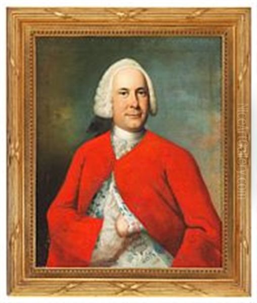 A Pair Of Portraits Of A Nobleman And His Wife - view 1