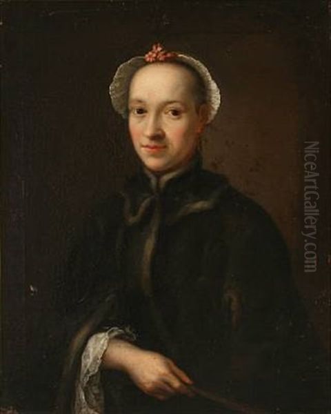 Portrait Of A Lady With A Lace Cap - view 1