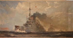 "sms Braunschweig" Fleet by Hans Hornigk
