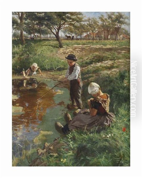 The Young Fisherman - view 1
