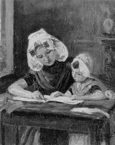 The Reading Lesson - view 1