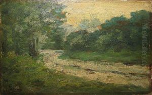 Landschap In De Ardennen. by Theodore Baron