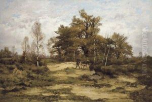 Automne - Scene De Chasse A Kalmthout Automne - Scene De Chasse A Kalmthout