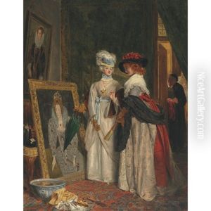 Critics In Costume, Fashions Change by John Callcott Horsley