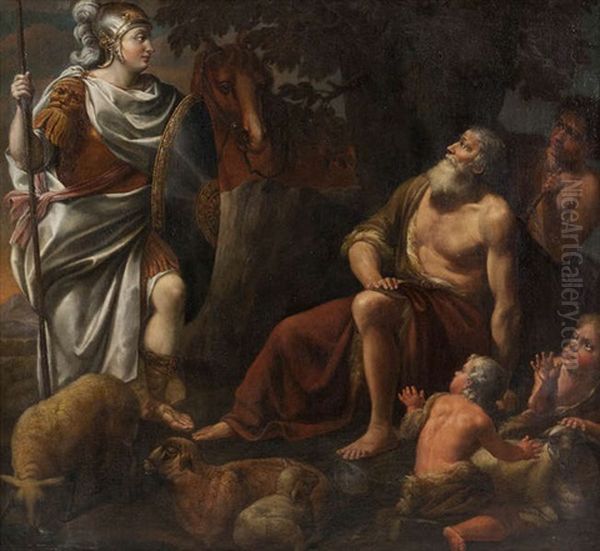 Erminia En De Schaapherders - view 1