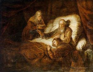 Isaac Blessing Jacob by Gerrit Willemsz Horst