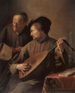 An Allegory Of Music by Gerrit Willemsz Horst