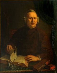 A Portrait Of A Cleric, Thought To Be Peter Van Hove