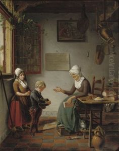 A Shameful Moment by Johannes Petrus van Horstok
