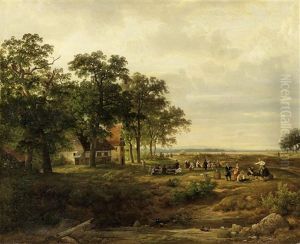 Waldschanke (bei Rheda-wiedenbruck?) by Auguste Horter