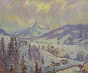 Snow At Gstaad, The Valley, 1922