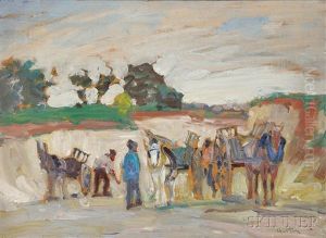 Quarry At Noiet by William Samuel Horton