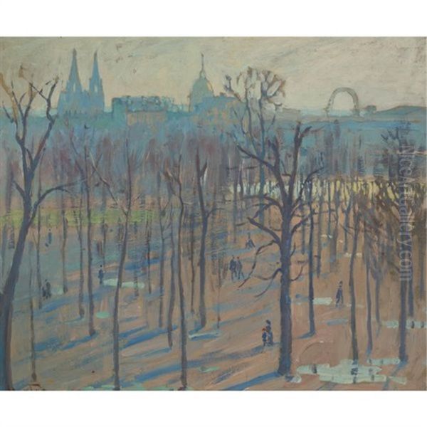 The Tuileries Gardens - view 1