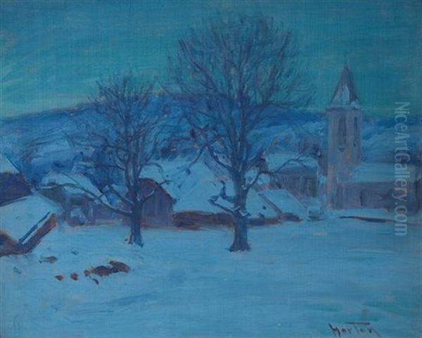 St. Legier Servevey, Christmas Night - Midnight Blue - view 1