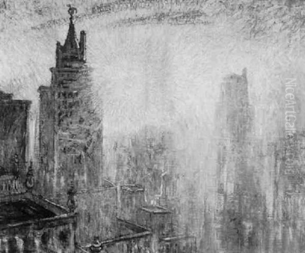 New York City At Sunrise - view 1