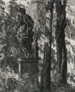 Garden Statue, Versailles by William Samuel Horton