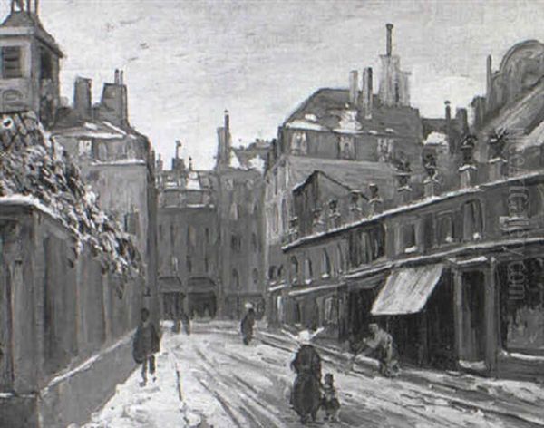 Street Scene, Pontarlier, France - view 1