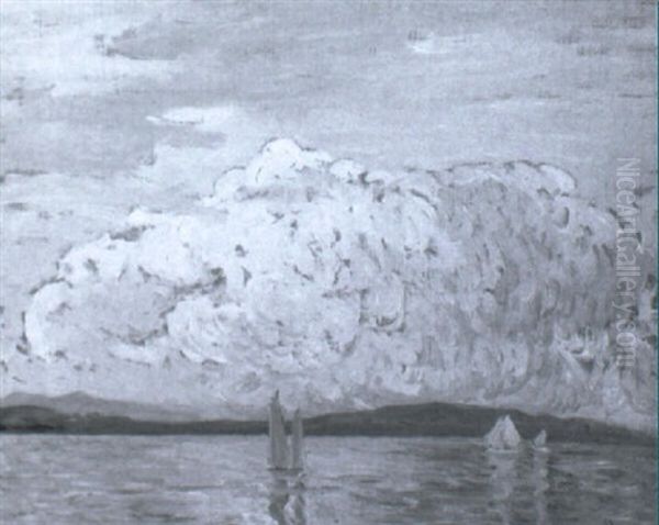 Sailing At Dusk - view 1
