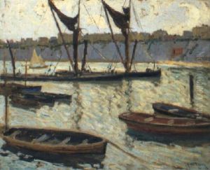 Fishing Boats At Broad Stairs