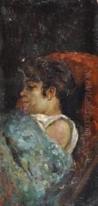 Profilo Femminile by Carlo Adolfo Barone