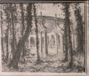 Garden In Rome by William Samuel Horton