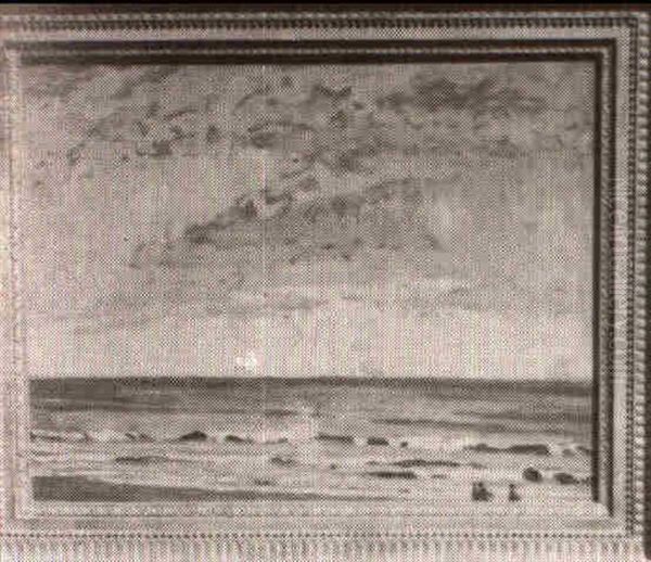 Beach Scene, Biarritz - view 1