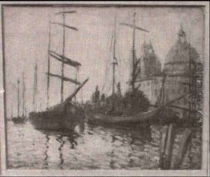 Venice At Night by William Samuel Horton