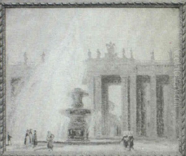 Bernini Columns-rome - view 1