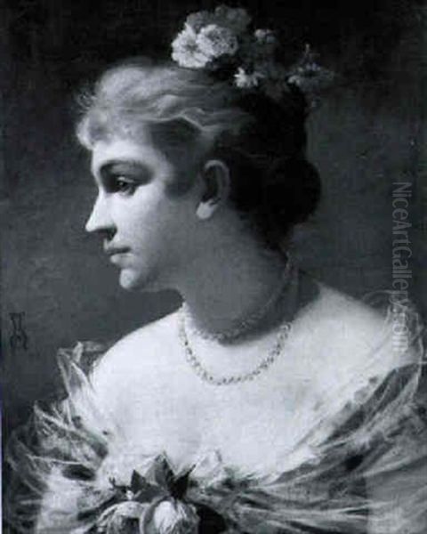 Profilportrat Einer Dame - view 1